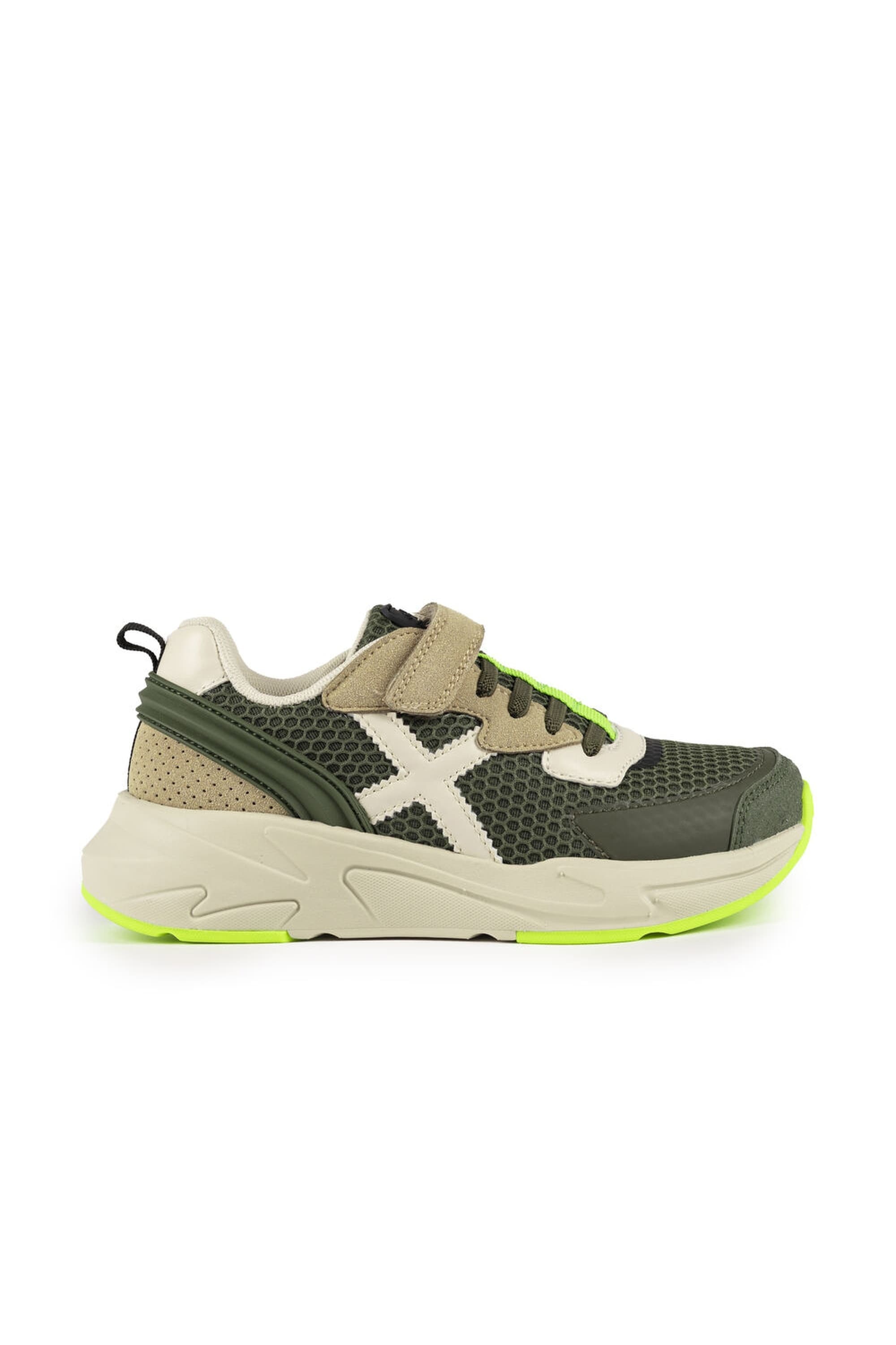 Zapatillas Munich Mini Track Vco - Verde Para Niños MKP