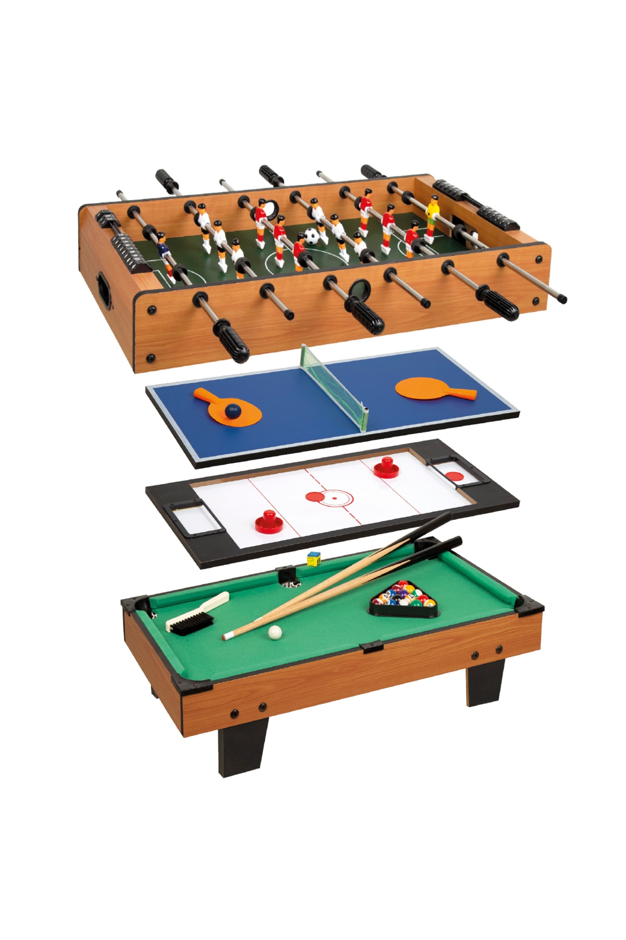 Mesa Multijuegos Sobremesa 81x43x27 CM 4 En 1 Cb Games MKP