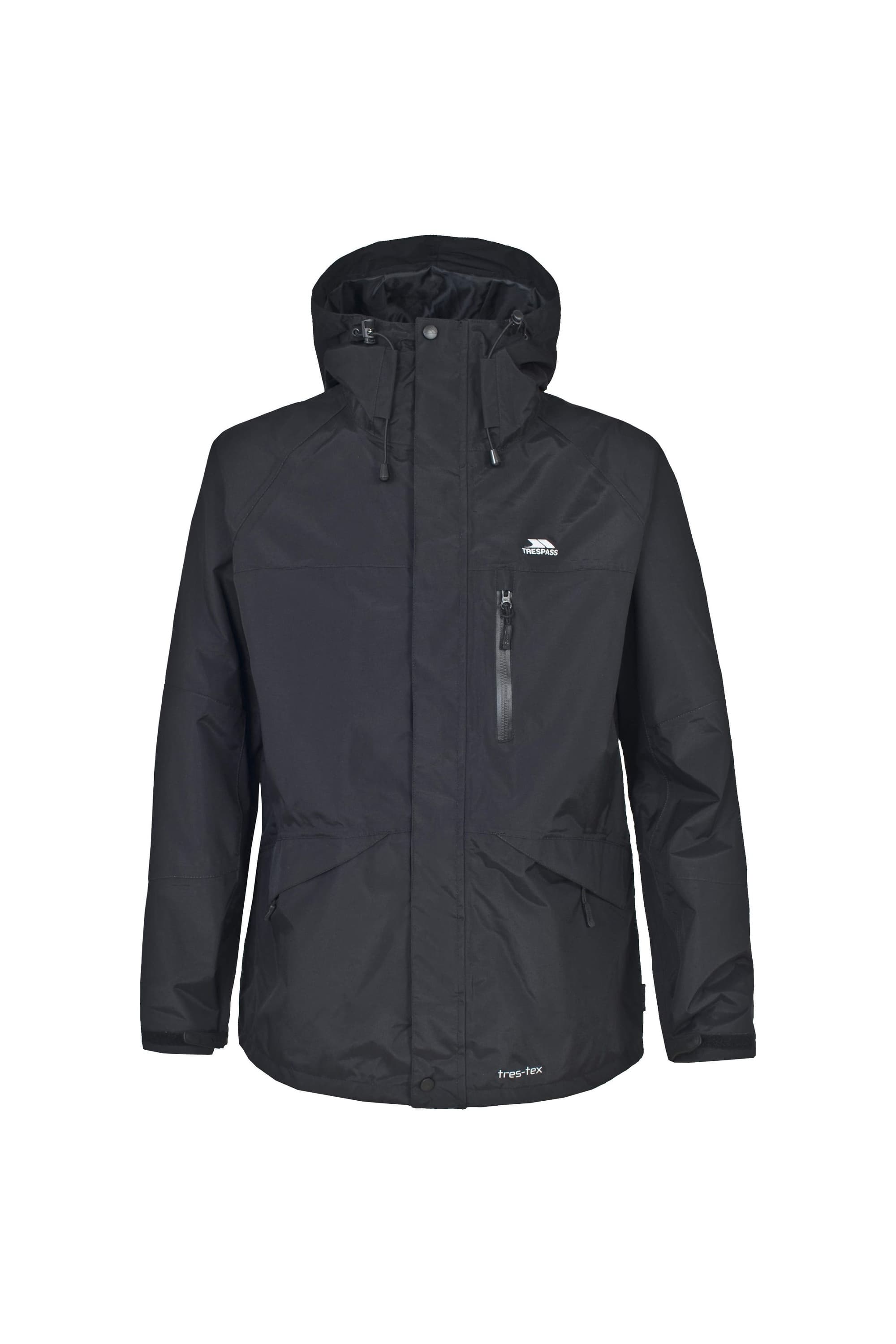 Cazadora / Abrigo Impermeable Con Capucha Trespass Corvo MKP