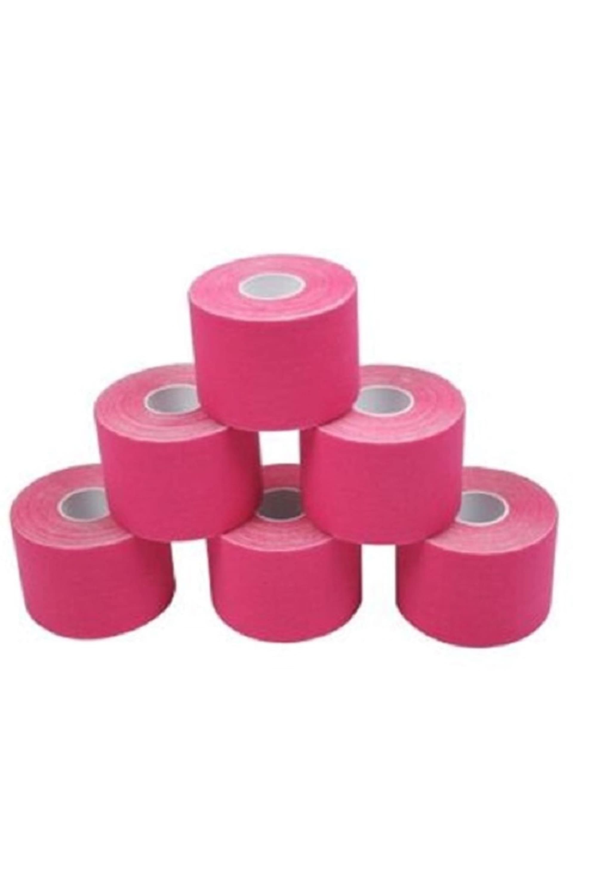 Pack Tape Kinesiologico Rosa De 5x5cm (12 Rollos) MKP