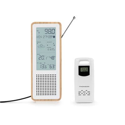 Altavoz Bluetooth 5.3 Y Estación Meteorológica Thomson Ws102twh