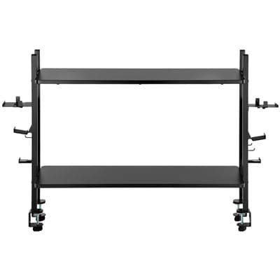 Organizador Mesa Gaming Drift Shelvy - Estanteria Con Dos Baldas Ajustables, Soporta Hasta 15-30kg, Instalación Simple, Compatible Mesas 1m Ancho,