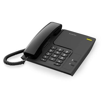Teléfono Alcatel Corded T26 Negro