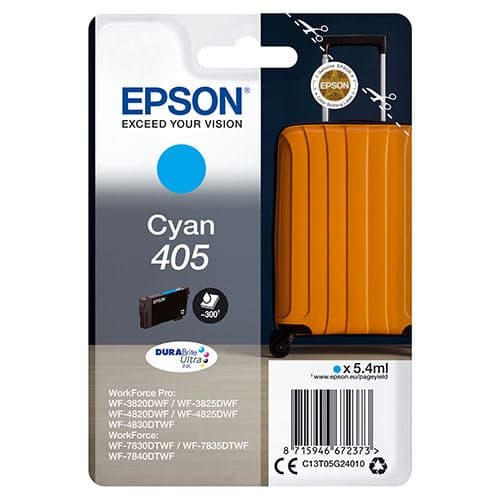 Cartucho De Tinta Cian Durabrite Epson 405 C13t05g24010