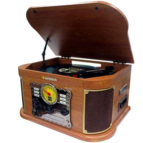 Tocadiscos Bluetooth Sunstech Pxrc52cd
