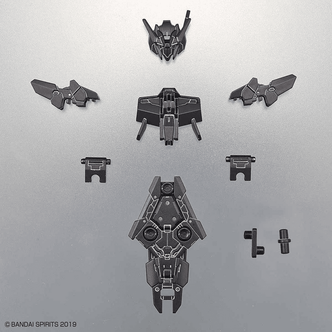 Figura Option Armor For Commander Type Alto Exclusive Black 30 mm