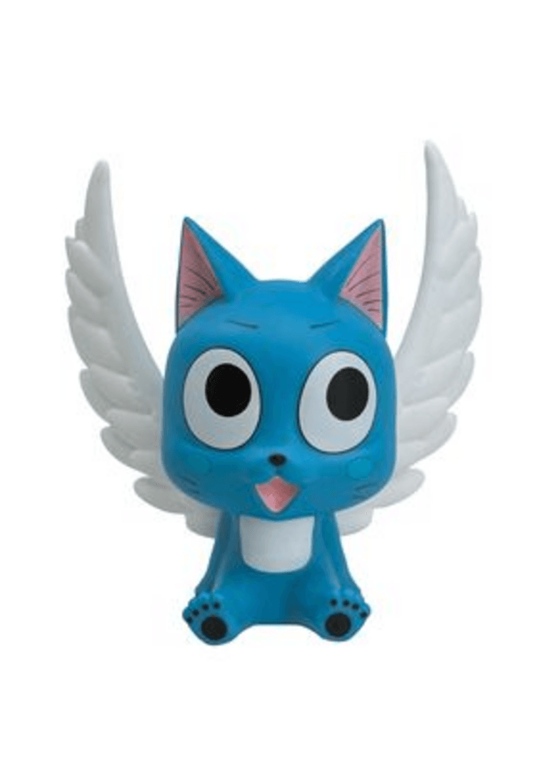 Happy Alas Desplegadas Hucha 18 cm Fairy Tail Plastoy