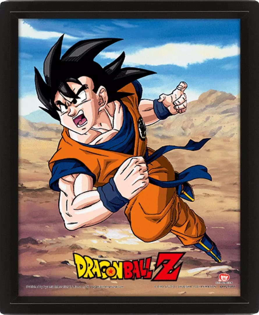 Dragon Ball Z - Póster 3D Rivalry Of Power