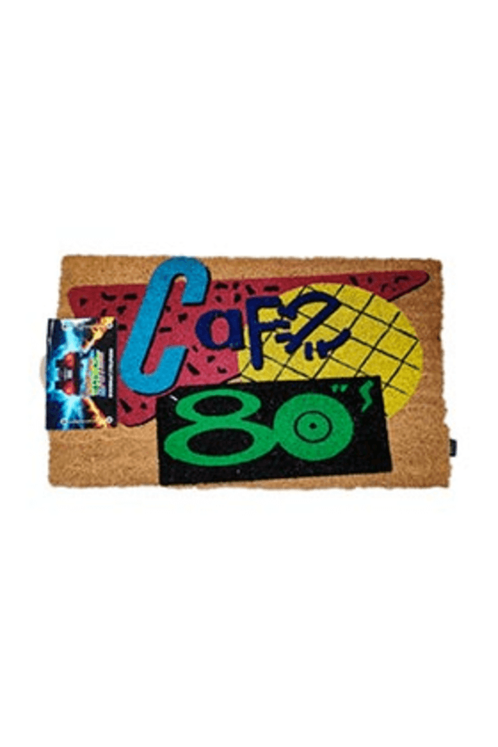 Cafe 80 Felpudo Regreso Al Futuro