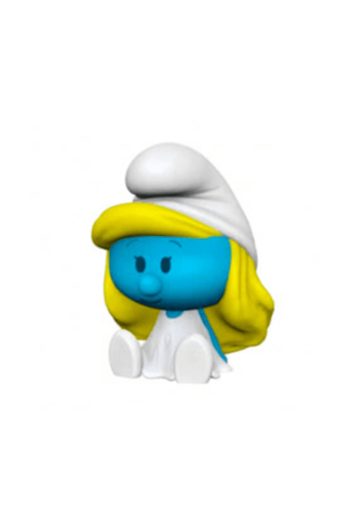 Pitufina Chibi Hucha 16 cm Pvc Los Pitufos