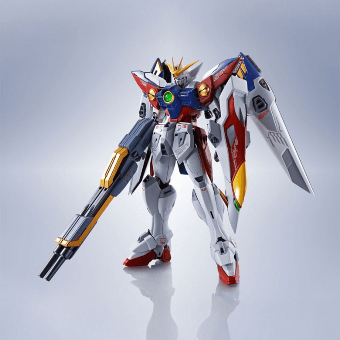 Figura Wing Gundam Zero Figura 14 Cm New Mobile Report Gundam Wing Metal Robot Spirits Re-Issued