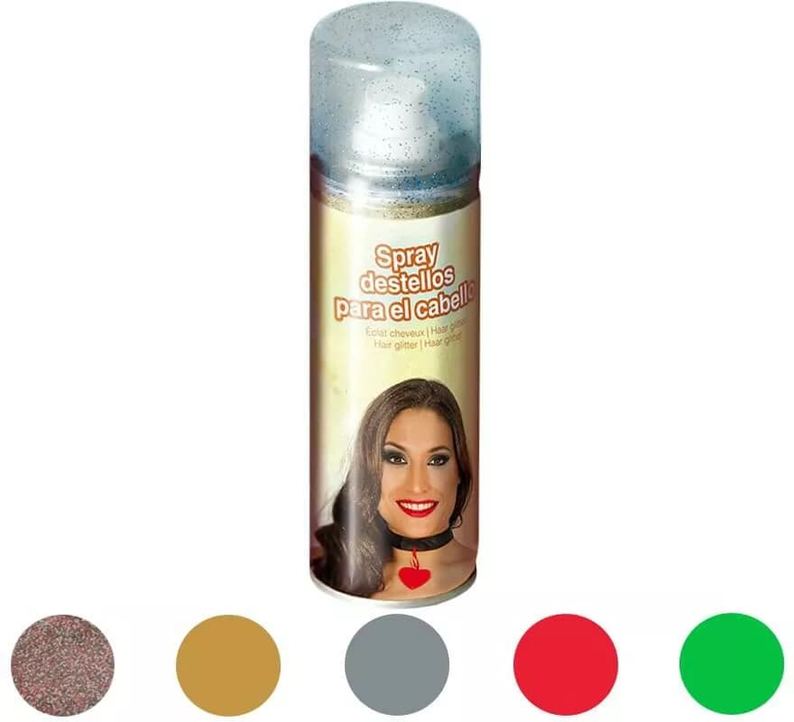 Bote de Spray destellos de 125 ml. Varios colores