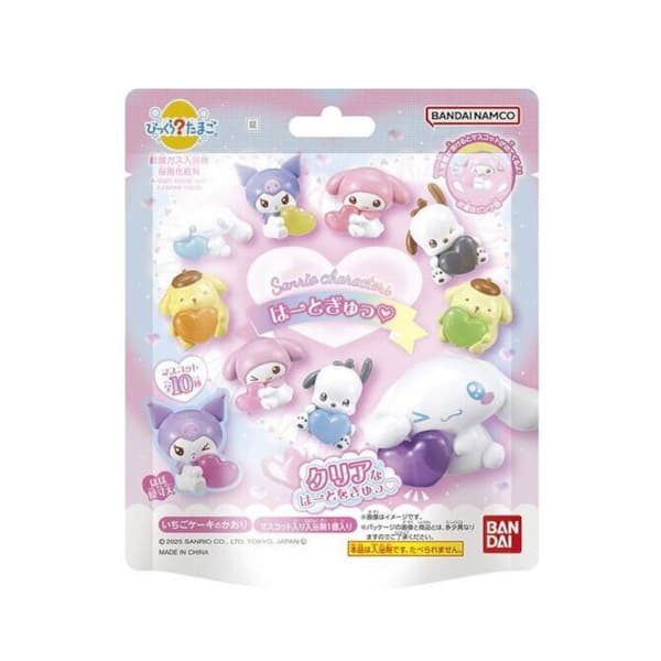 Bandai - Surprise? Egg Sanrio Characters Tight Ribbon Strawberry Cake Scent - 1 pieza