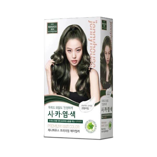 Jenny House - Premium Hair Color - 1set - 6AK Ash Vintage Khaki