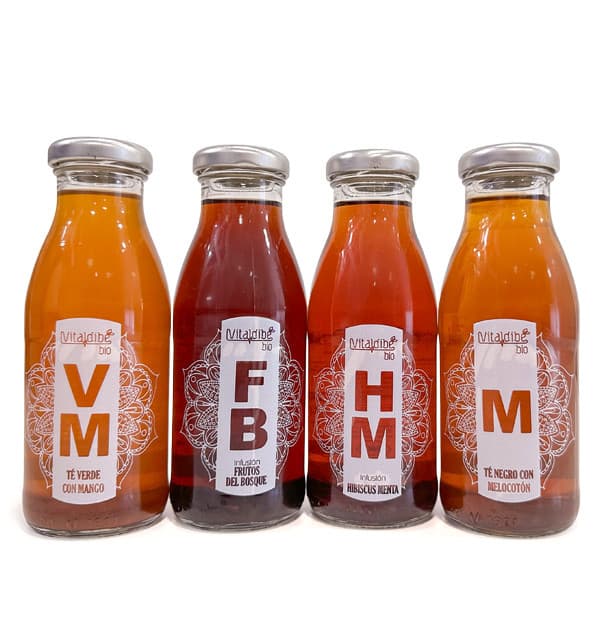 Pack infusiones BIO - 250ml - Zumos: 12 x 200 ml