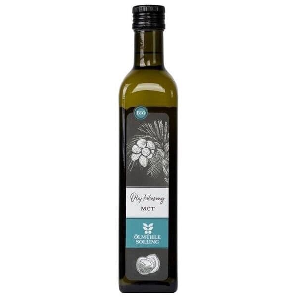 Aceite de coco Bio MCT de OLMUHLE SOLLING (500 ml / 16,9 fl. oz.)