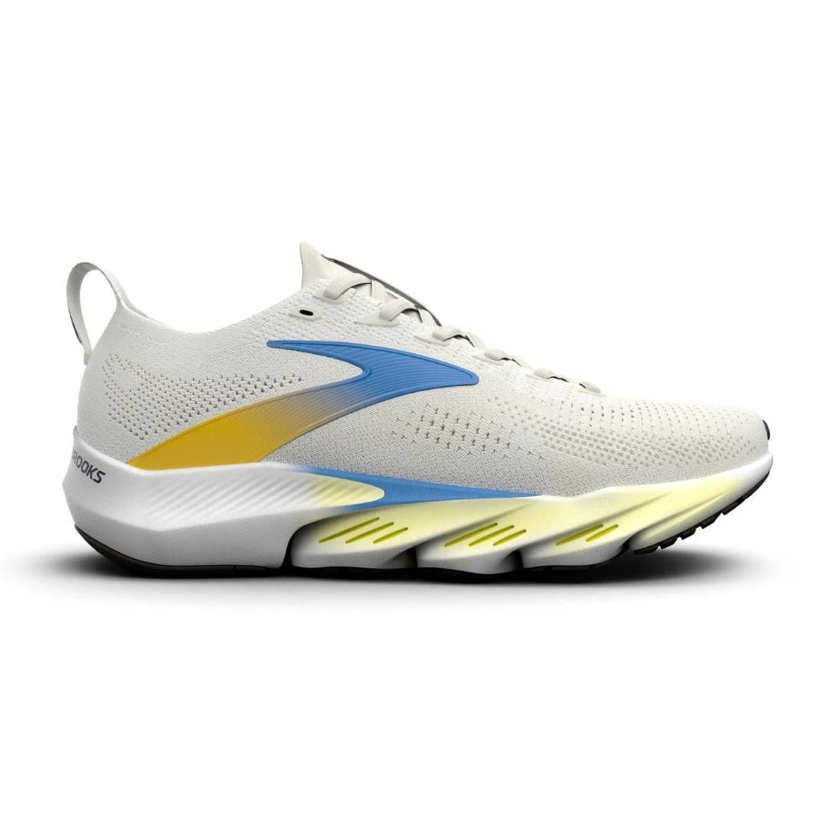 Zapatillas Brooks Glycerin Flex Blanco Amarillo AW26, Talla 45 - EUR