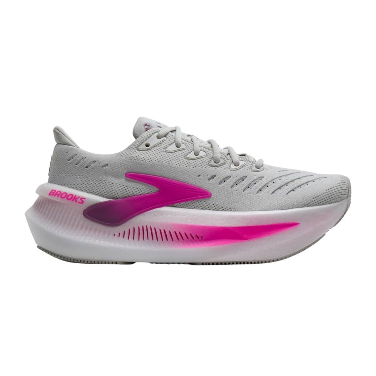 Zapatillas Brooks Glycerin Max 2 Gris Rosa SS26 Mujer, Talla 38.5 - EUR