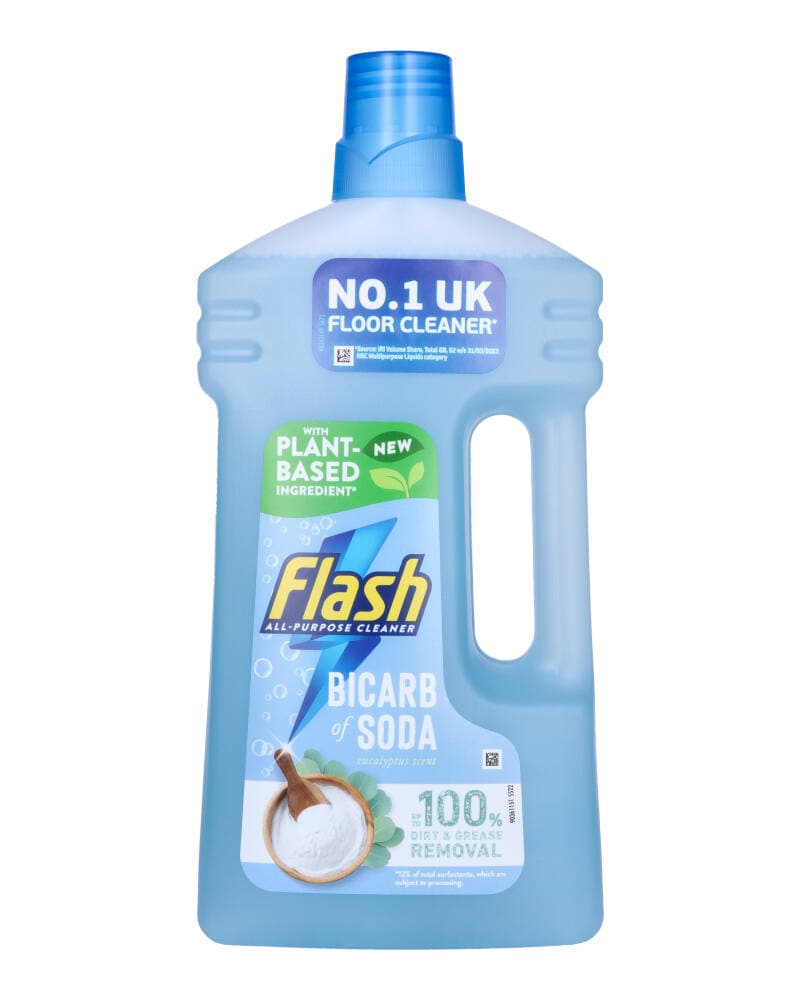 Flash Traditional Floor Cleaner With Bicarbonate Soda 1000 ml