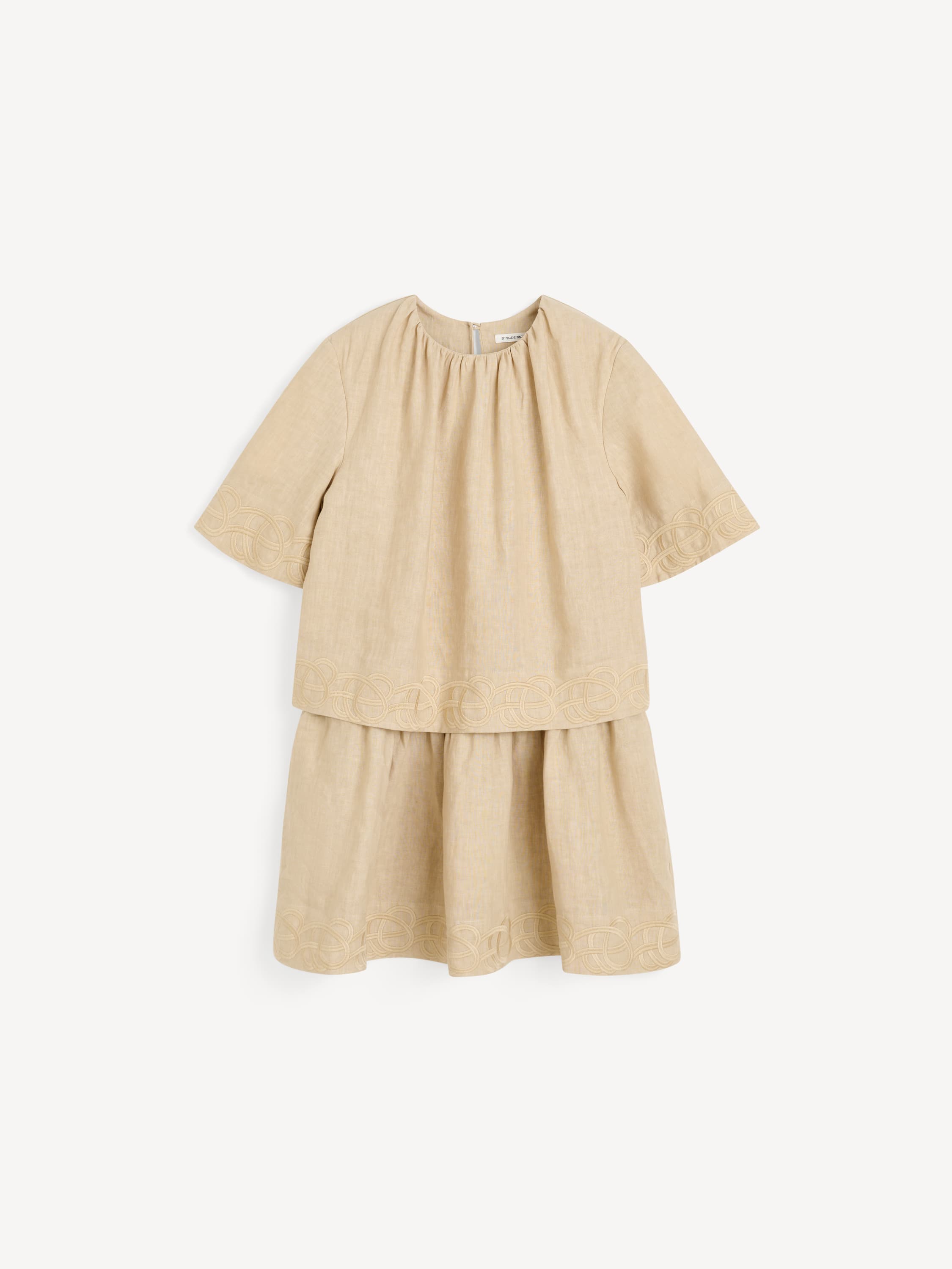Jania linen mini dress