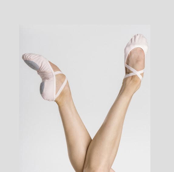 Zapatilla de Ballet Media Punta Vesta Wear Moi OUTLET M 38 White