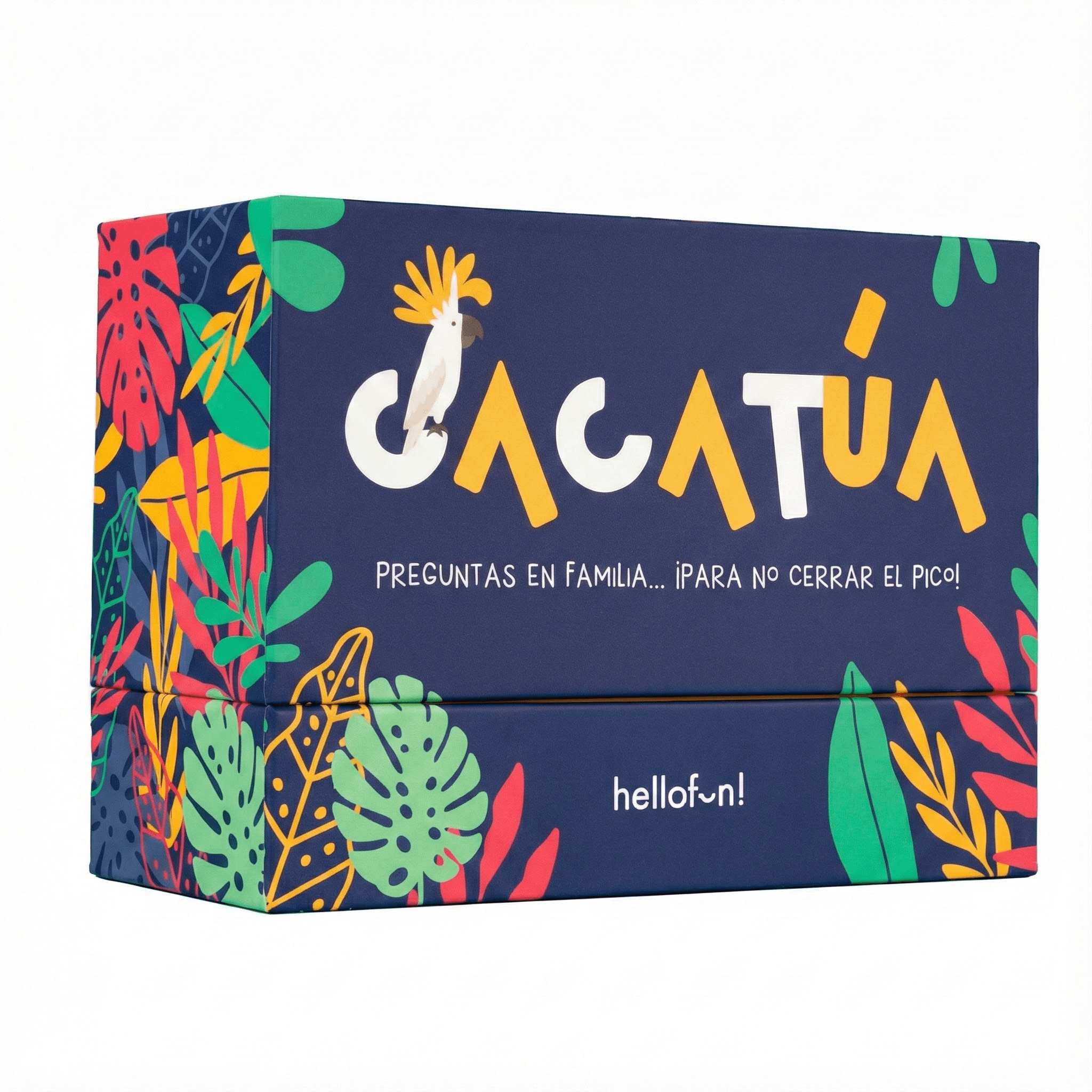 Juego de mesa familiar Cacatúa Regalador, juego de cartas de preguntas, uso en reuniones familiares, 101 preguntas curiosas y reflexivas para hablar