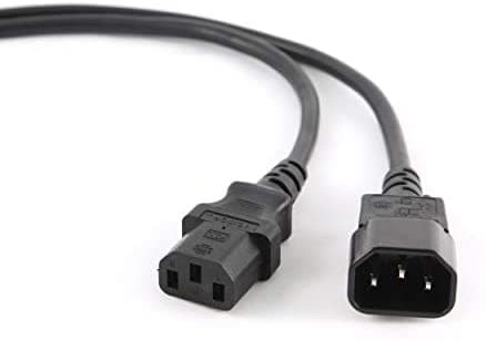 Gembird PC-189-VDE cable de transmisión Negro 1,8 m C14 acoplador