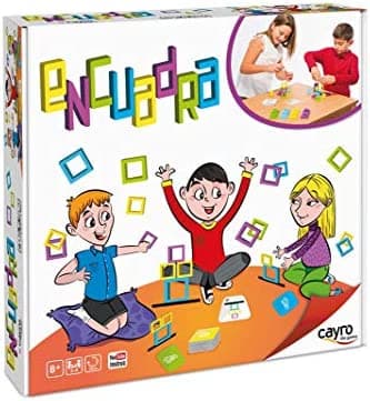 Cayro- Juego Encuadra Habilidad +8 años, Multicolor (642107)