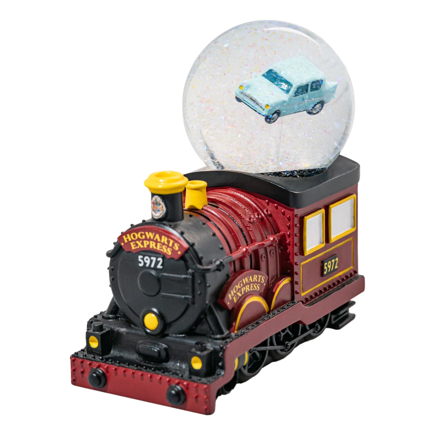 Bola de Nieve Harry Potter - Figura Hogwarts Express para Decoración Navidad : Harry Potter Regalos Merchandising │ Bola de Cristal con Nieve y