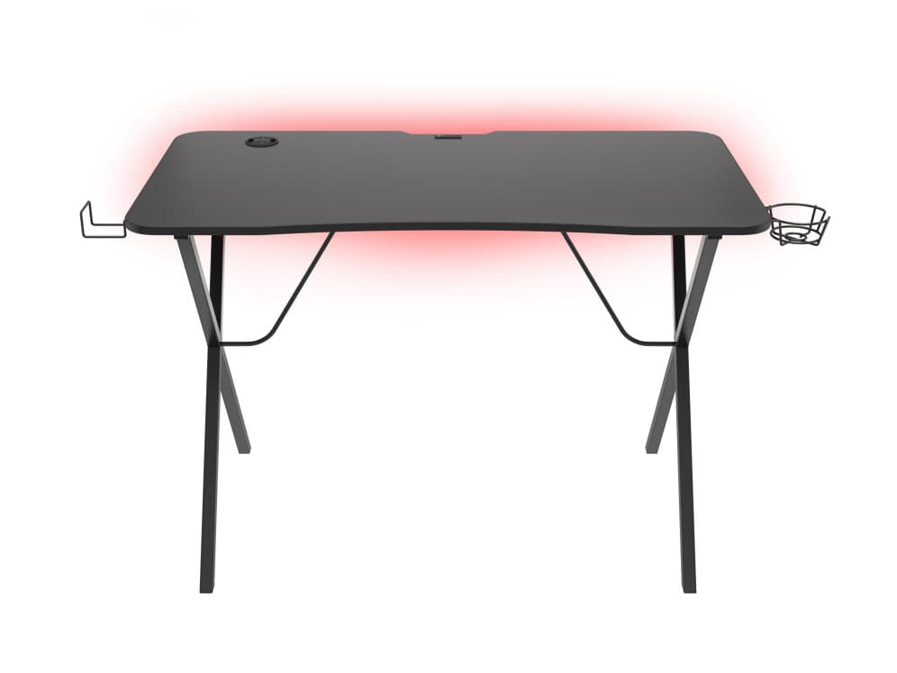 GENESIS Mesa Gaming Holm 200 RGB Negro Carbono