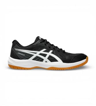 Asics para hombre. 1071A104 Zapatillas Upcourt 6 negro (39.5), Plano, Cordones, Deportivo, Tenis/Padel