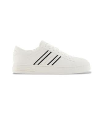 A|X Armani Exchange para hombre. XM002198AF21421M0017 Zapatillas Diseño Blanco roto (44), Plano, Cordones, Casual