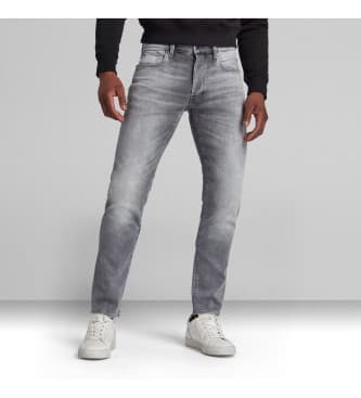 G-Star para hombre. 51001-A634-C464 Jeans 3301 Slim gris (29/30), Casual, Algodón, Denim