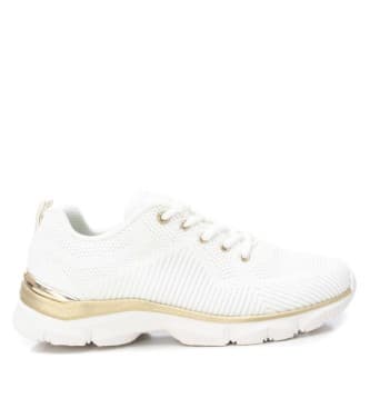 Xti para mujer. 14245201-BLANCO Zapatillas 142452 blanco (37), Tela, Plano, Cordones, Casual