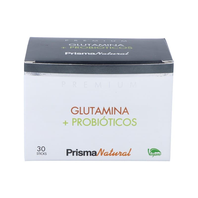 Glutamina+Probioticos Prisma Natural, 30Sticks.