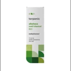 Terpenic aceite esencial de albahaca metil chavicol BIO, 10 ml