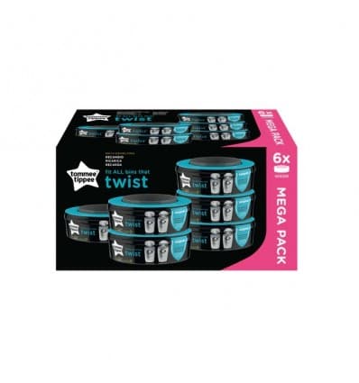 Tommee Tippee Sangenic Twist & Click Recambios 6 Unidades Oferta
