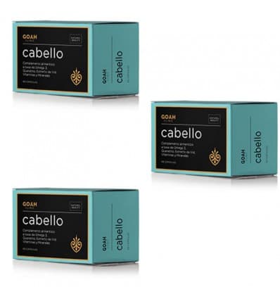Goah Clinic Cabello 180 Capsulas Triplo Promocion