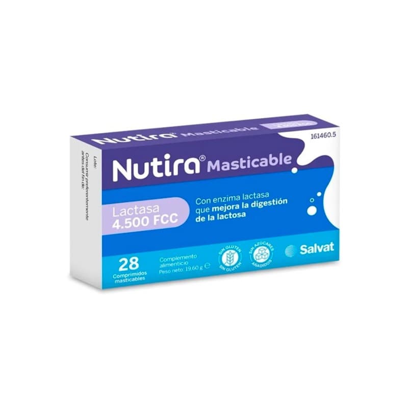 Nutira Masticable 4500FFC sin lactosa 28 comprimidos