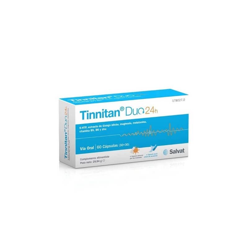Tinnitan Duo 24h 60 Cápsulas