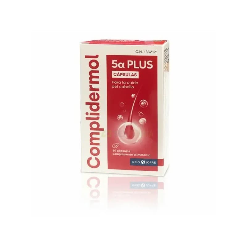 Complidermol 5 Alfa Plus Anticaída 60 Cápsulas