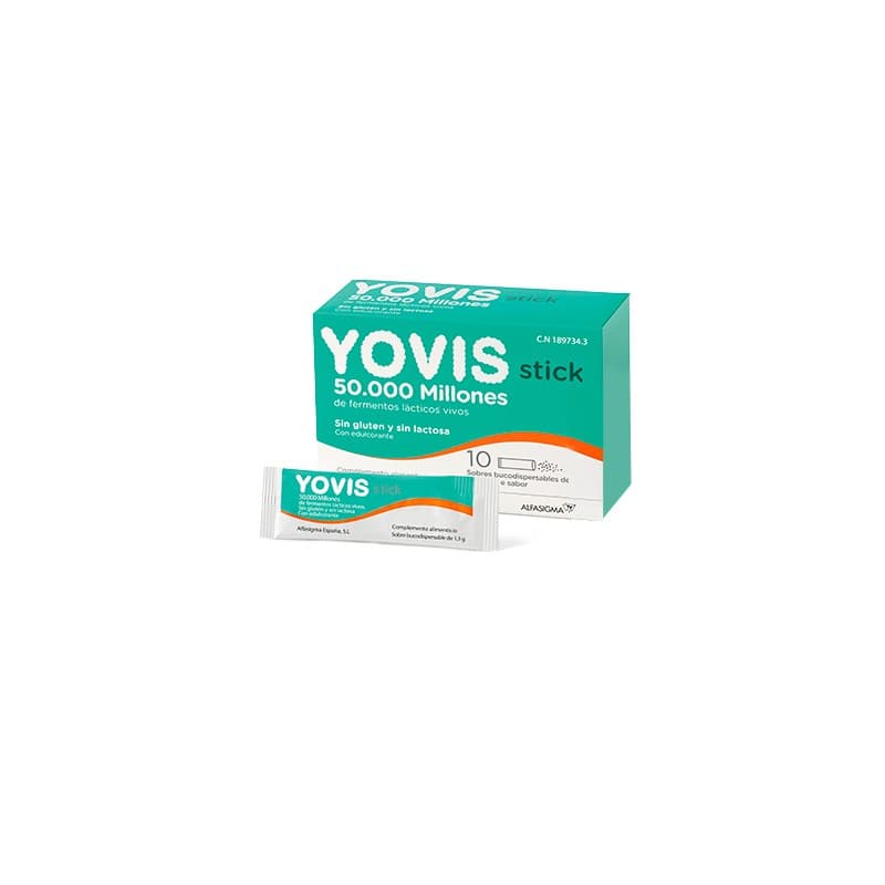 Yovis Stick 10 Sobres Bucodispersables