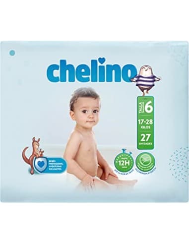 Pañal Inf Chelino Fashion & Love T-6 (17 -28 Kg) - Indas