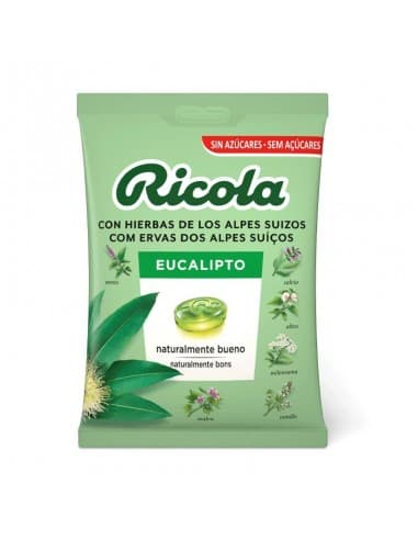 Ricola Caramelos Sin Azucar 1 Bolsa 70 G Sabor E - Faes Farma