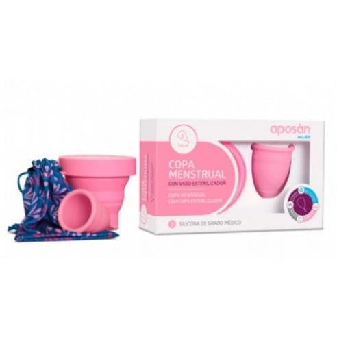 Copa Menstrual Talla S Aposán 1 Unidad