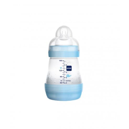 Mam Biberón Anticólico Easy Start Azul Mate +0 M 160 Ml - Mam