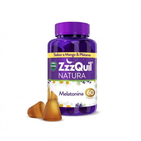 Zzzquil Natura 60 Gummies Sabor Mango & Plátano - Procter Gamble