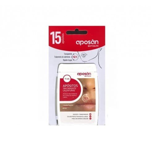 Aposan Parches Calenturas Y Herpes 15 Unidades - Farline-aposan