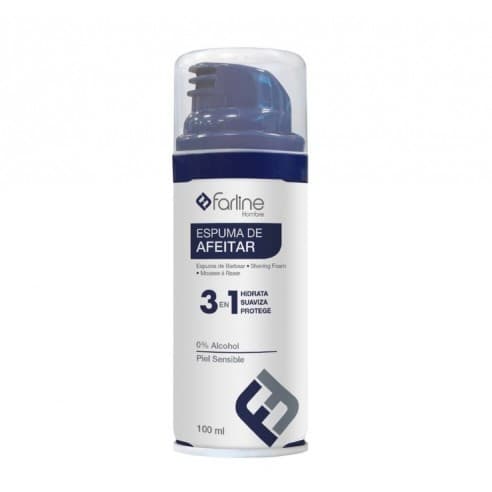 Farline Espuma De Afeitar Piel Sensible 100ml - Farline-aposan