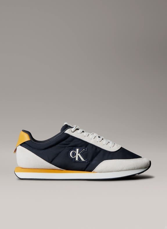 CALVIN KLEIN - Zapatillas Calvin Klein Retro Runner Ess Mix Mat en color marino para hombre 42